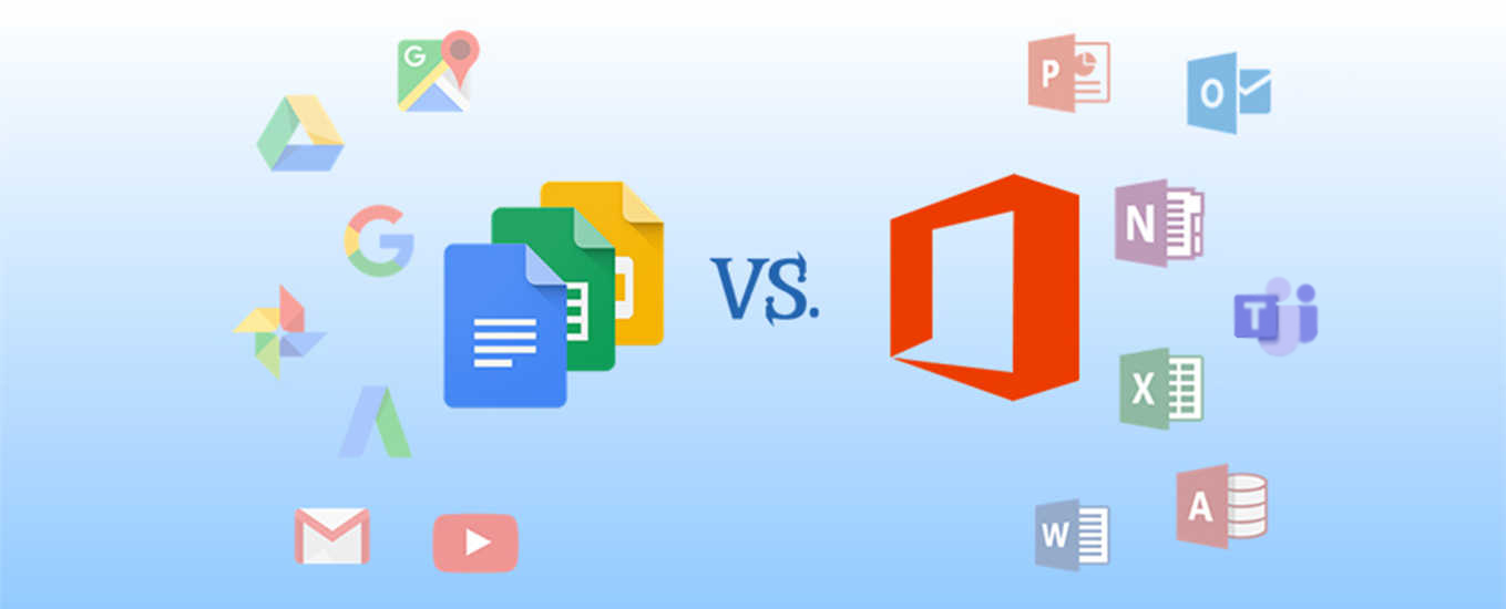 Office 365 vs G suite 功能比較 Sereno Cloud Solution